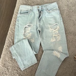 Forever 21 ripped jeans